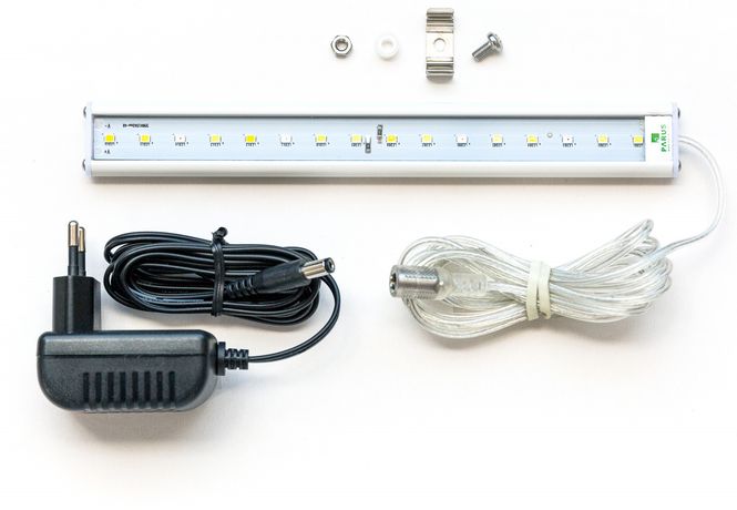 Hovedbilde LED - plantelys mini m/adapter 5W 20 cm