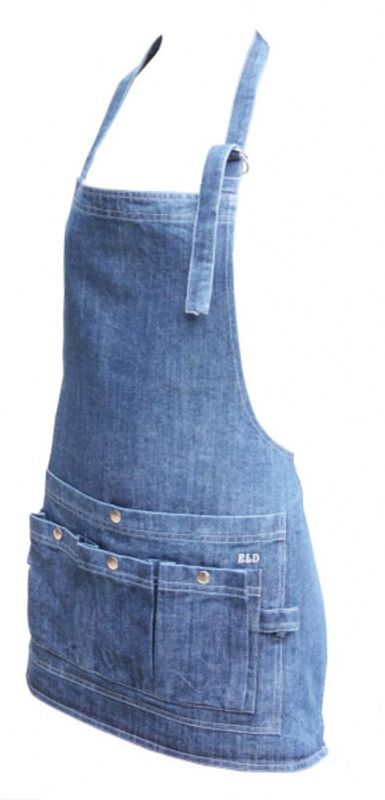 Hageforkle, denim