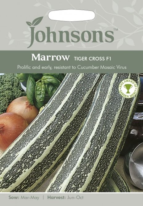 Hovedbilde Squash 'Tiger Cross' F1 - Cucurbita pepo