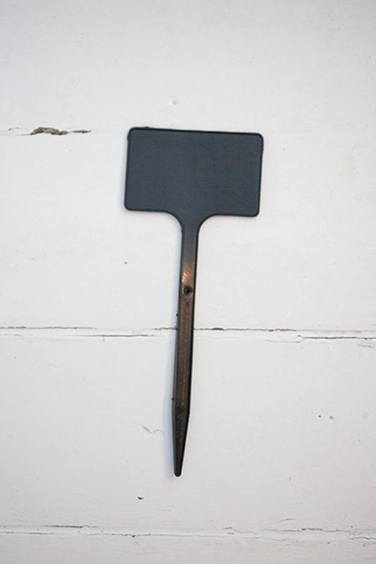 Svarte plastetiketter 25 pk -  T-etiketter