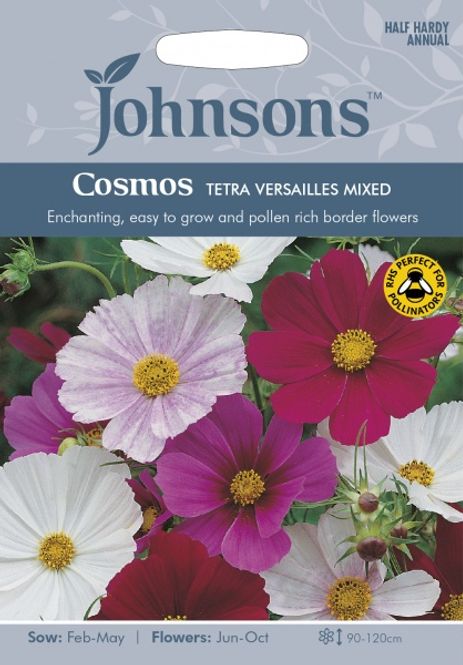 Hovedbilde Pyntekorg 'Tetra Versailles Mixed' - Cosmos binpinnatus