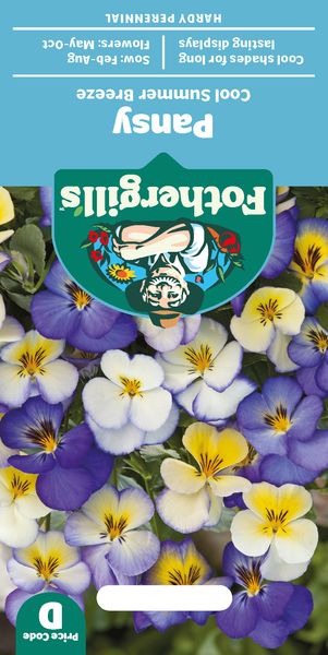 Hovedbilde Stemorsblomst 'Cool Summer Breeze' - Småblomstret