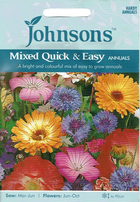 Hovedbilde Frøblanding 'Quick & Easy Mixed', sommerblomster 