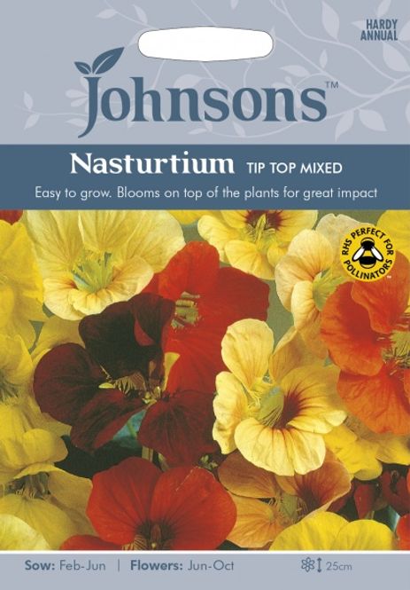 Hovedbilde Blomkarse 'Tip Top Mixed’ - Tropaeolum majus