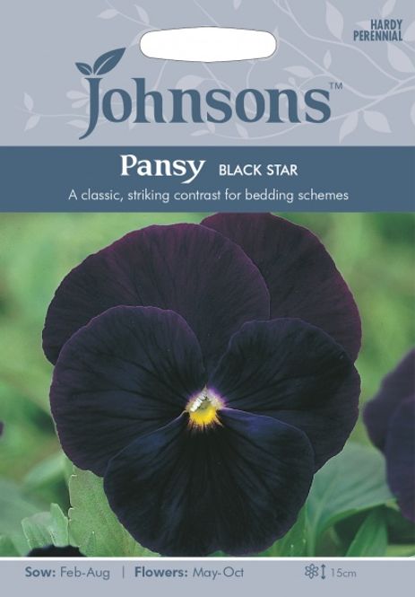 Hovedbilde Stemorsblomst 'Black Star - Viola 