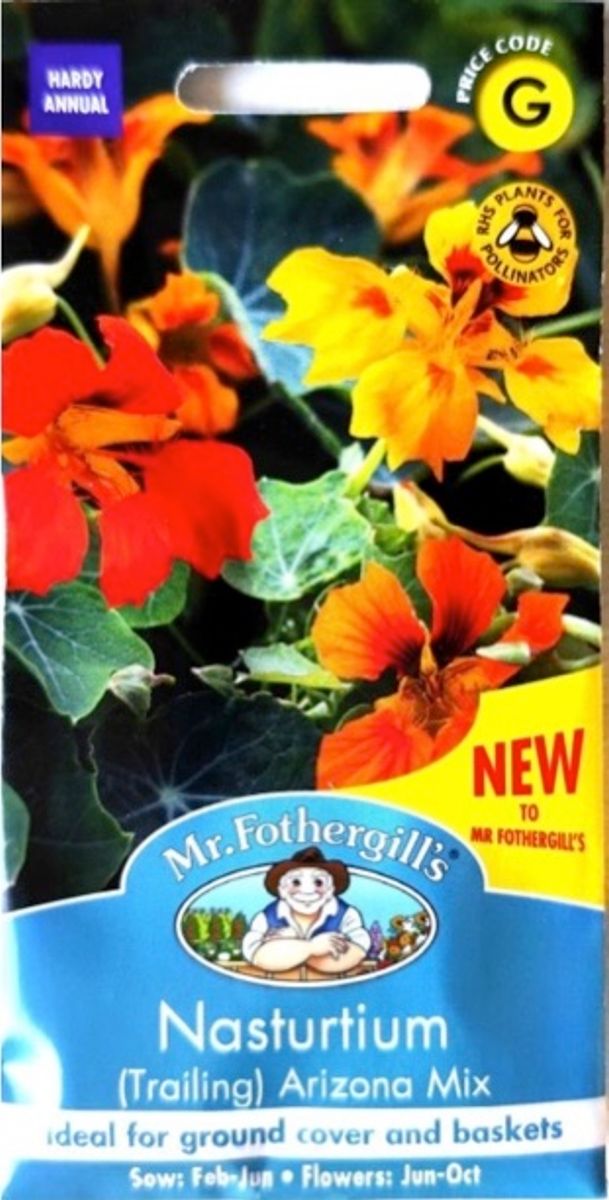 Blomkarse 'Arizona Mix' - Tropaeolum majus