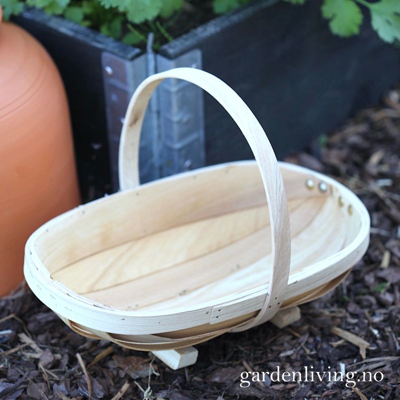 Sponkurv - Wodden trug, liten
