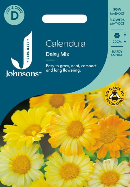 Hovedbilde Ringblomst 'Daisy Mixed’ - Calendula officinalis