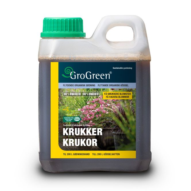 Hovedbilde GroGreen® gjødsel til krukker, 1L