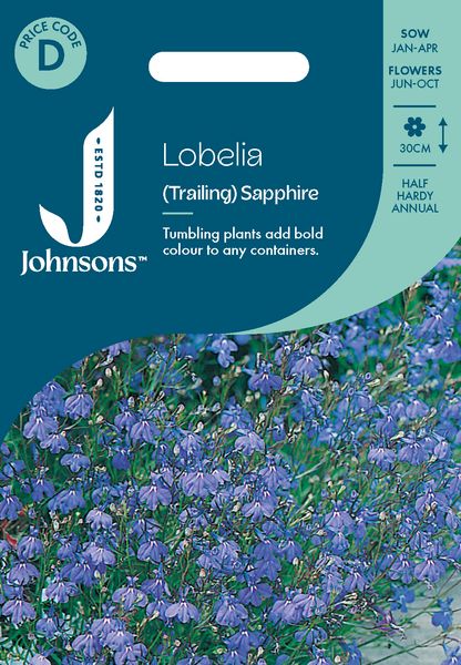 Hovedbilde Lobelia 'Sapphire' - Hengelobelia